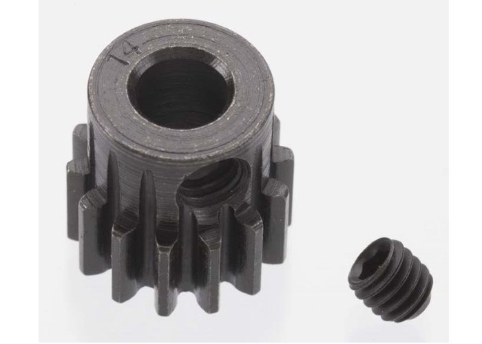 Robinson Racing Products Extra Hard 14 Tooth Blackened Steel 32p Pinion 5mm - RRP8614