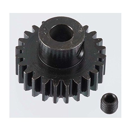 Robinson Racing Products Extra Hard 24 Tooth Blackened Steel 32p Pinion 5mm - RRP8624