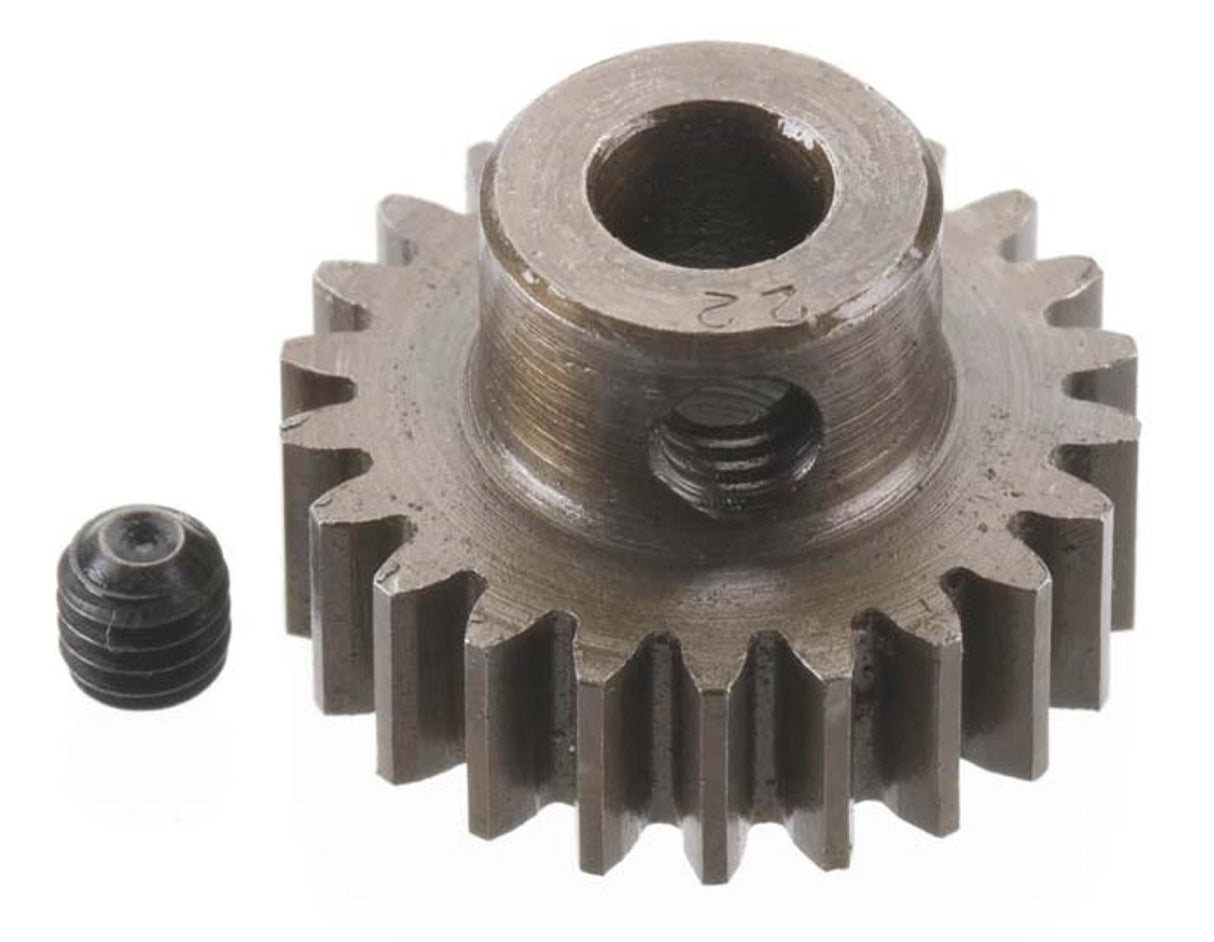 Robinson Racing Products Extra Hard 5mm Bore .8 Module(31.75P) Pinion 22T - RRP8722
