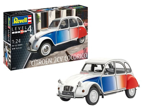 Revell of Germany 1:24 Citroen 2 CV Cocorico - RVL07653