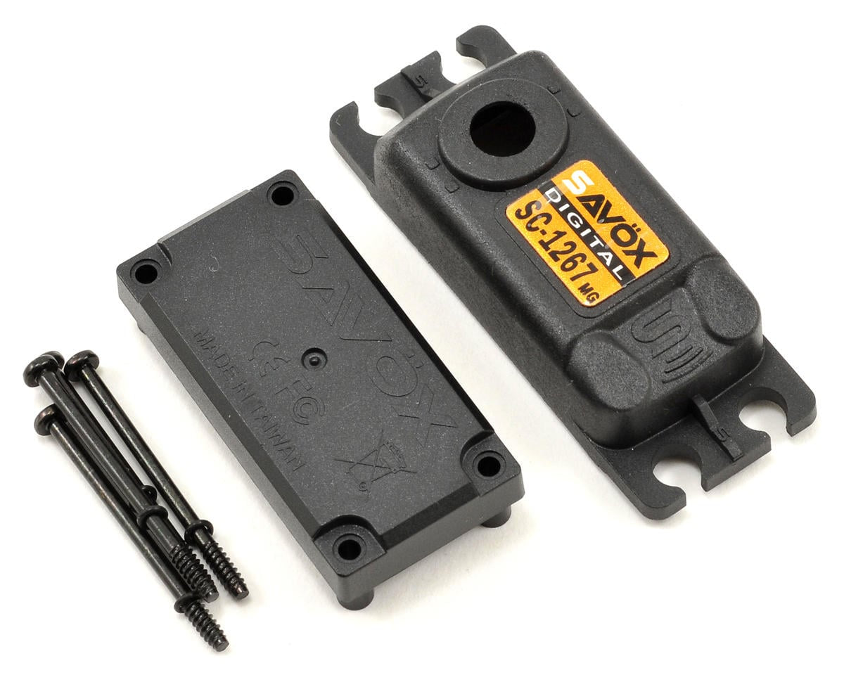 Savox 1267SG Upper/Lower Case Set w/Hardware