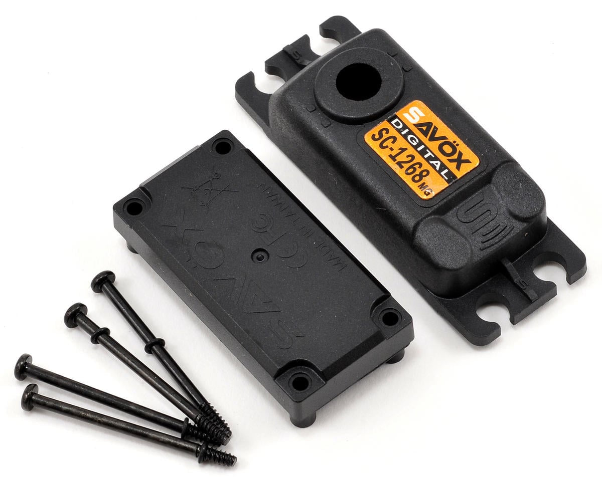 Savox 1268SG Upper/Lower Case Set w/Hardware