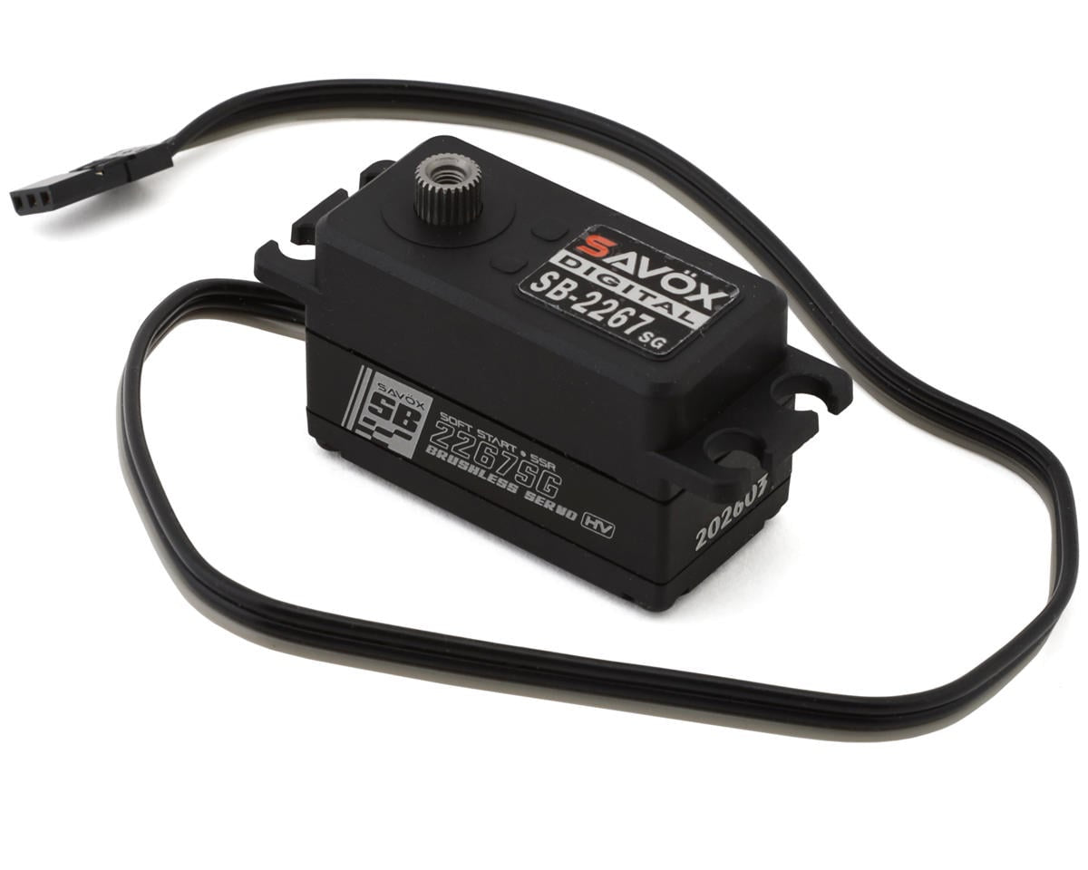 Savox SB-2267SGP "Monster Torque" Low Profile Brushless Digital Steel Gear Servo