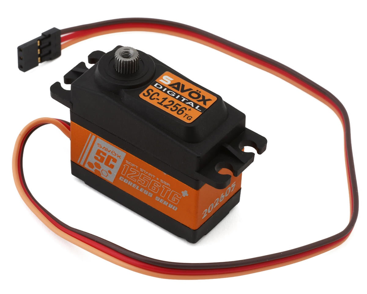 Savox SC-1256TGP Hybrid Standard "High Torque" Digital Titanium Gear Servo