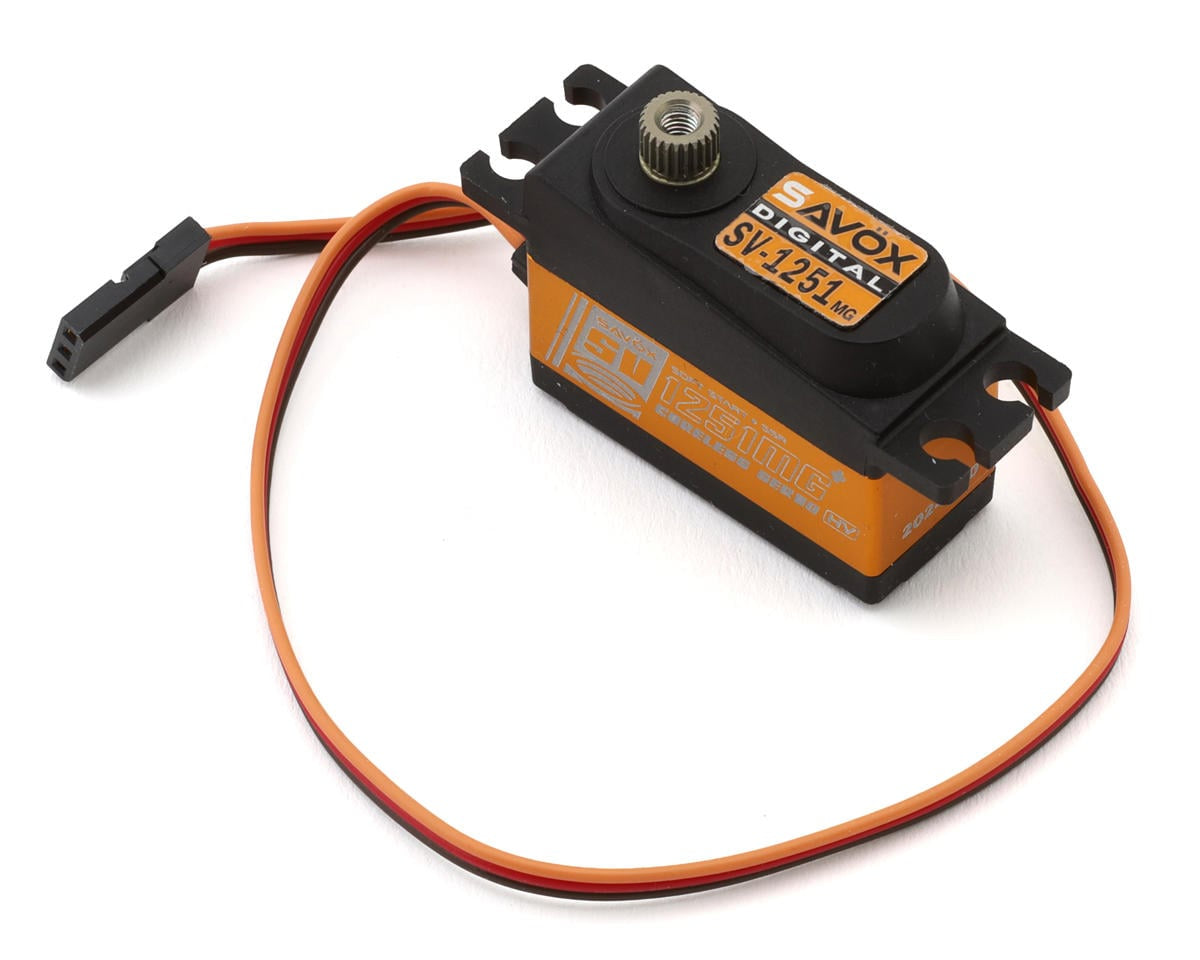 Savox SV-1251MGP Low Profile Digital "High Speed" Metal Gear Mini Servo (HV)