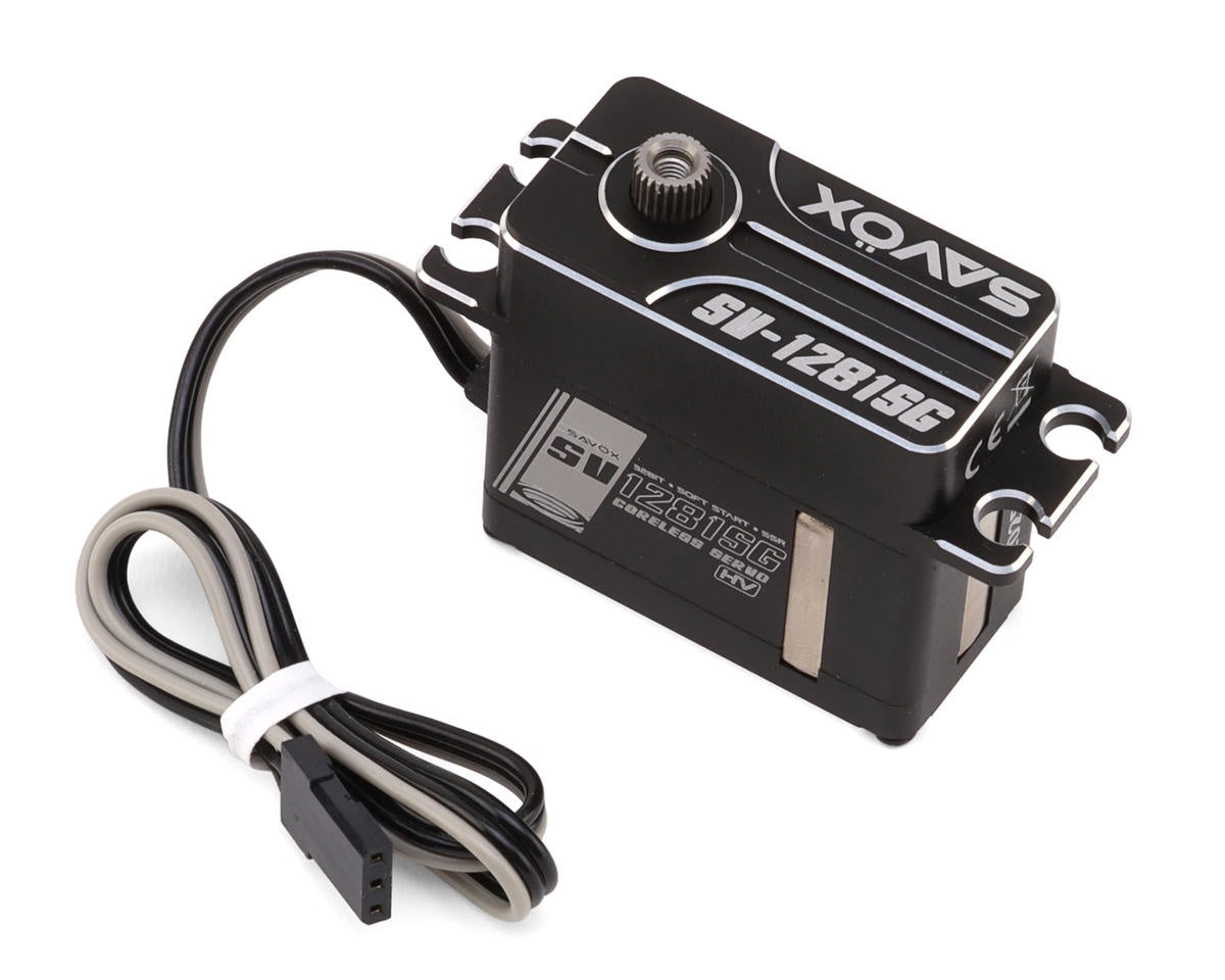 Savox SV-1281SG-BE Black Edition Aluminum "Monster Torque" Digital Steel Gear