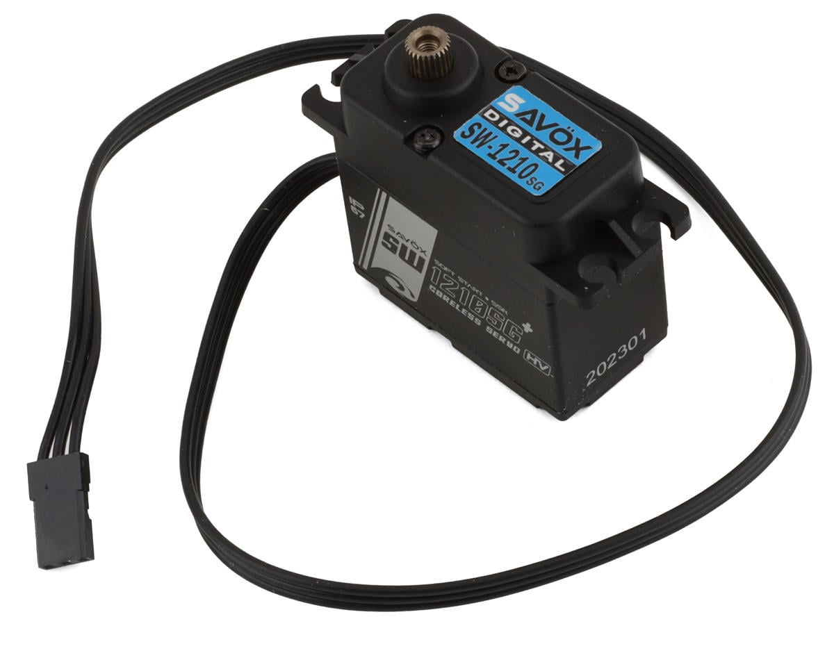 Savox SW-1210SGP Black Edition Aluminum Digital Waterproof Steel Gear Servo