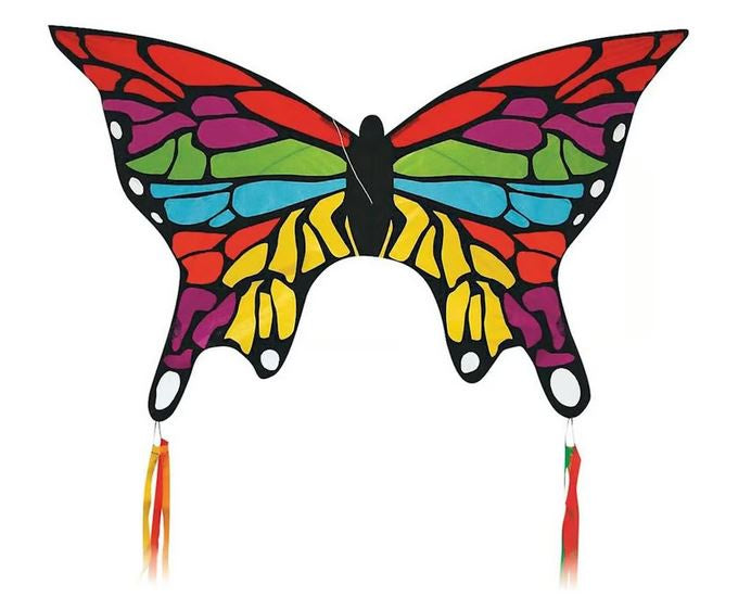 Skydog Kites Rainbow Butterfly Kite - SKK10041