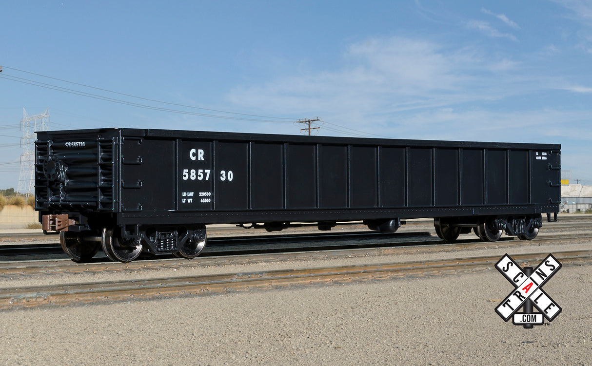 Scaletrains Kit Classics HO Scale CB&Q Havelock Shops 52' 6" Gondola, Conrail/CR (Run 1) – 585796 - SXT1154