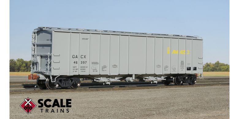 Scaletrains Rivet Counter HO Scale GATC 4180 Airslide Covered Hopper, GACX/American Maize #46397 - SXT32982