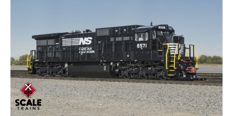 Rivet Counter N Scale GE C39-8 Phase II, Norfolk Southern/As Built / 8571 / DCC & Sound Equipped