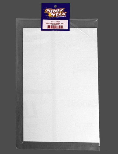 Spaz Stix 0.030 CLEAR POLY SHEET 8X12 - SZX95030