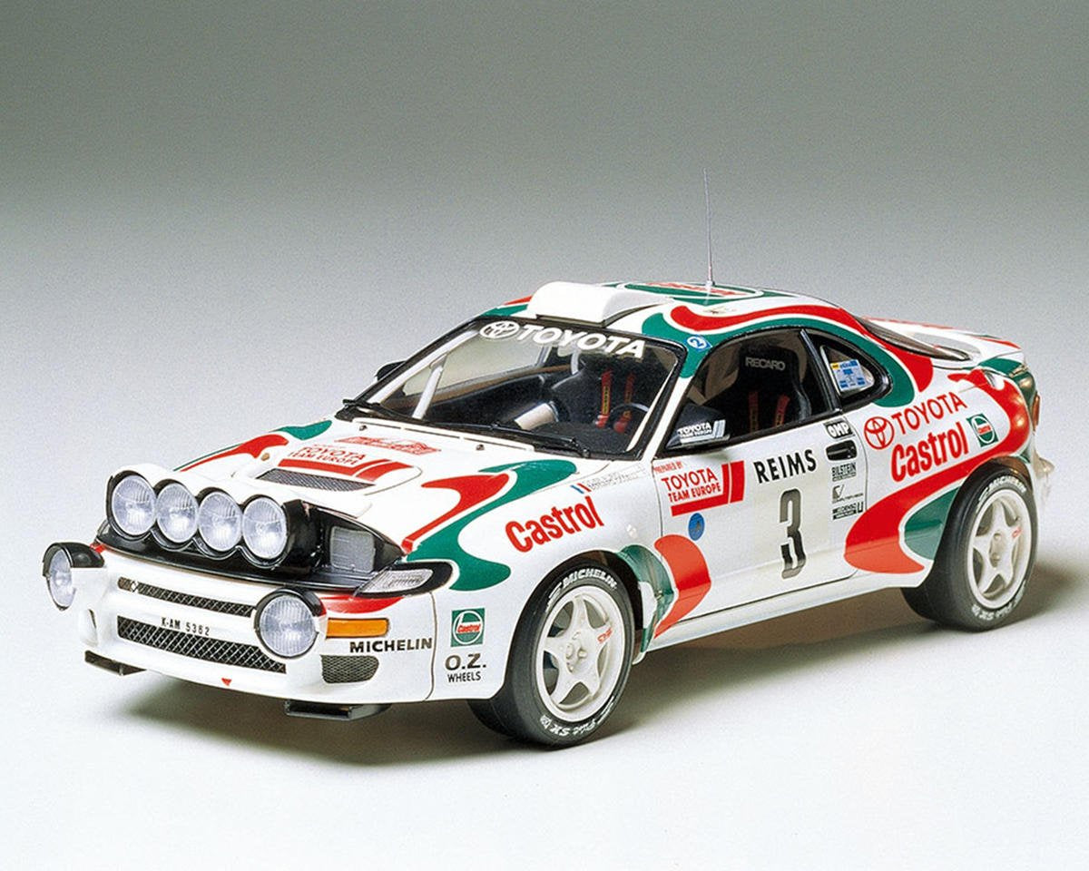 Tamiya 1/24 Toyota Castrol Celica GT-Four Rally 93' Monte-Carlo Plastic Model