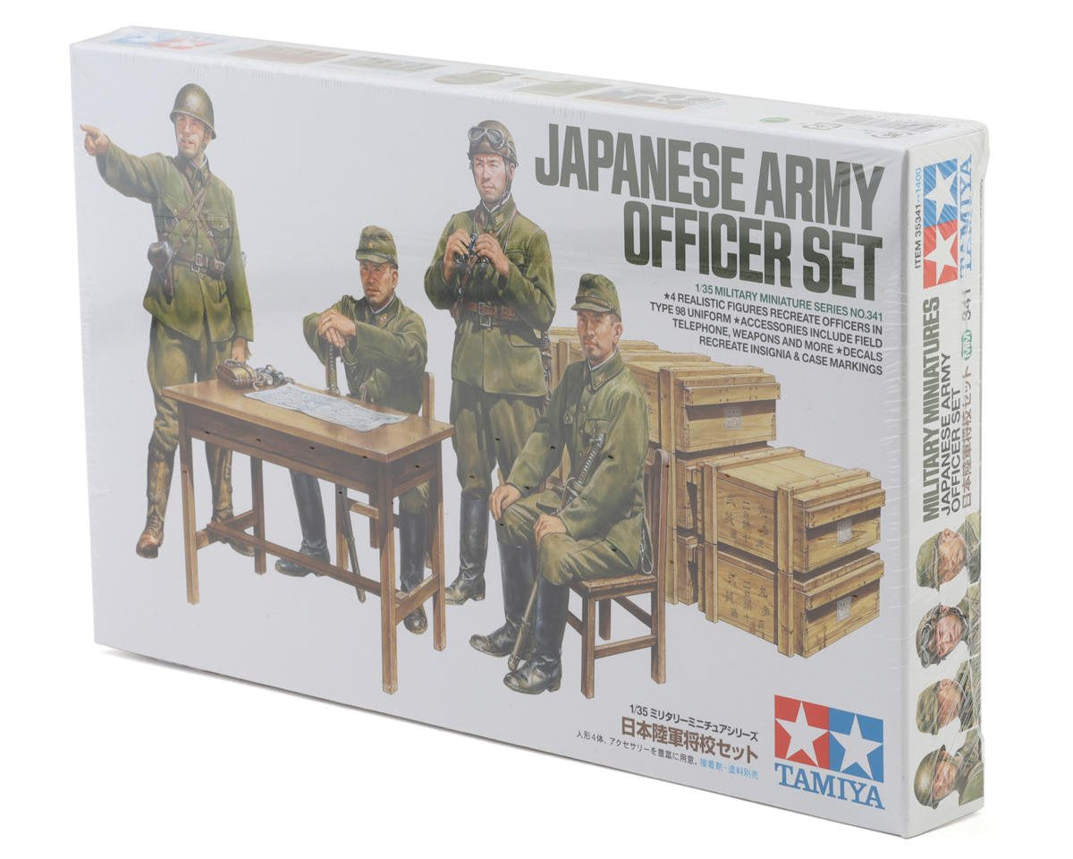 Tamiya 1/35 Imperial Japanese Army Officer Figures Plastic Model Kit