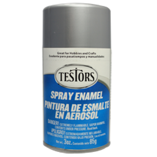 Testors Spray 3oz Chrome - TES1290T