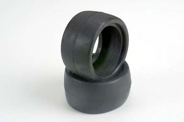 Traxxas 3470 Tires, street slicks (Rear) (2)