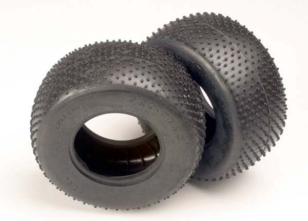 Traxxas 4791 Tires, Pro-Trax mini-spiked 2.2" (Rear) (2)