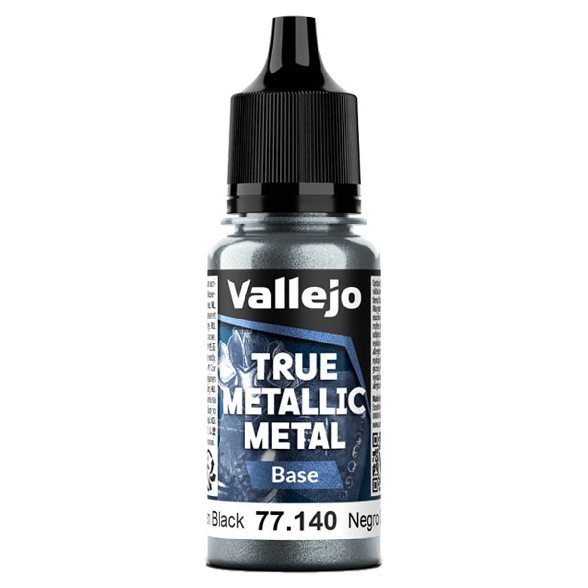 Vallejo 77.14 True Metallic Obsidian Black (base)