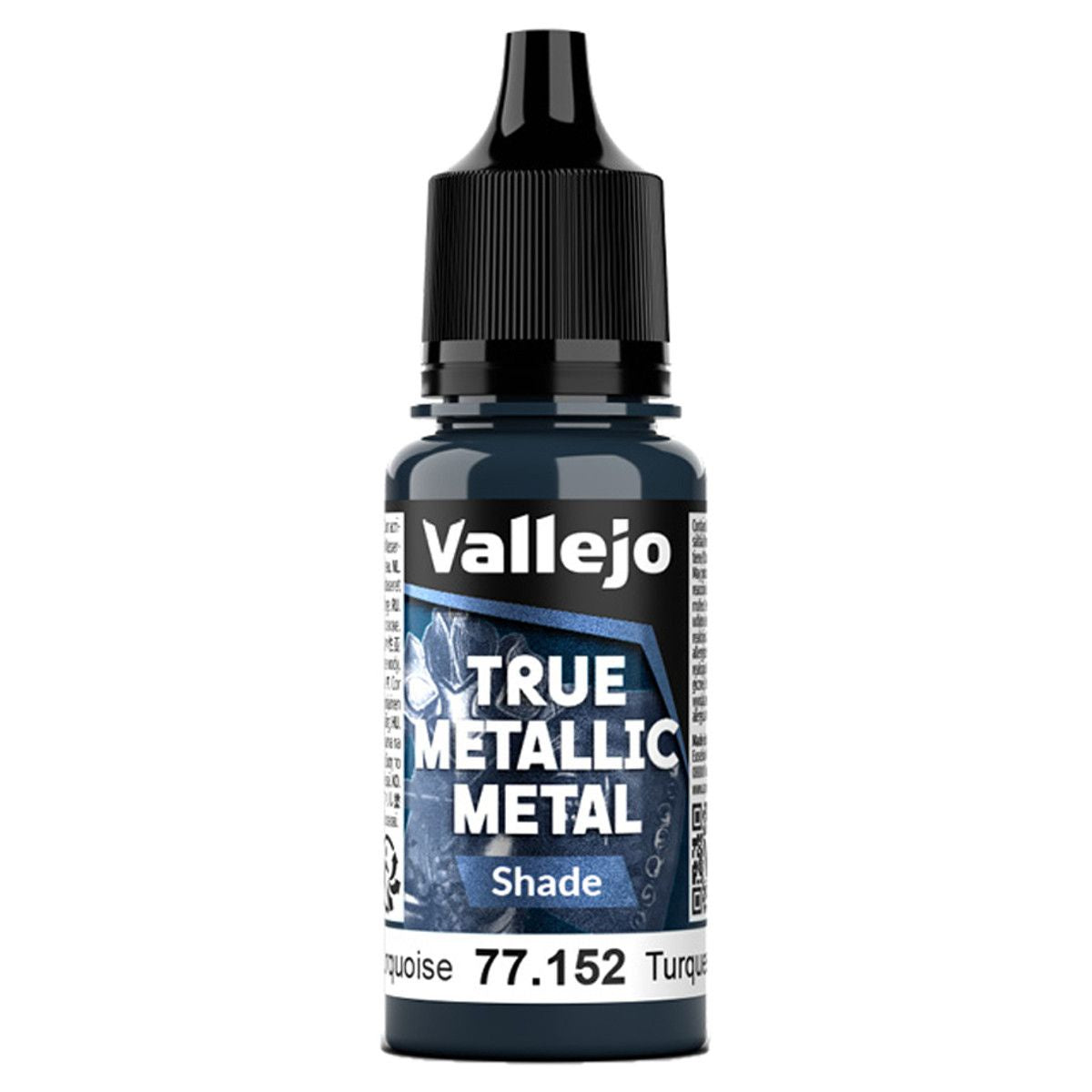 Vallejo 77.152 True Metallics Hydra Turquoise (shade)