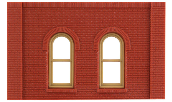 Design Preservation Models  HO DPM 1 Story Arch Window Wall (4) - WOO30112