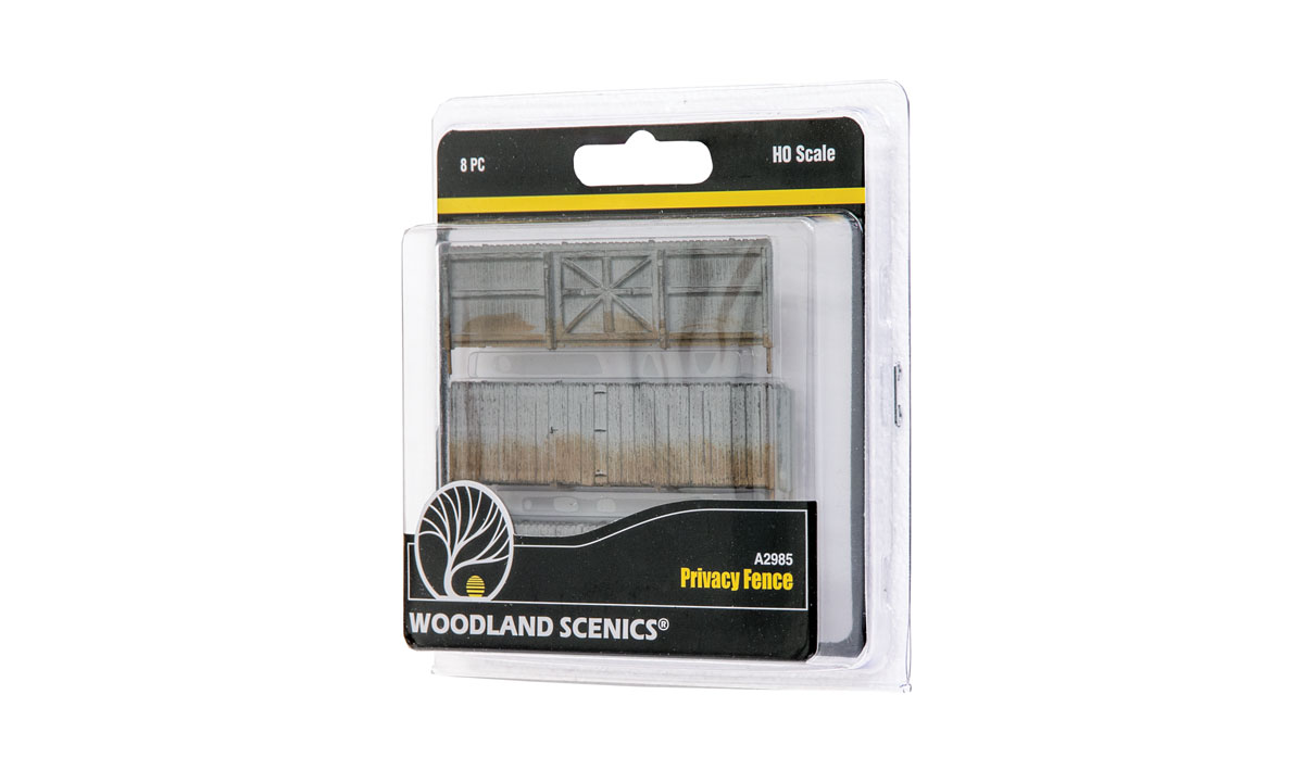Woodland Scenics HO Privacy Fence - WOOA2985