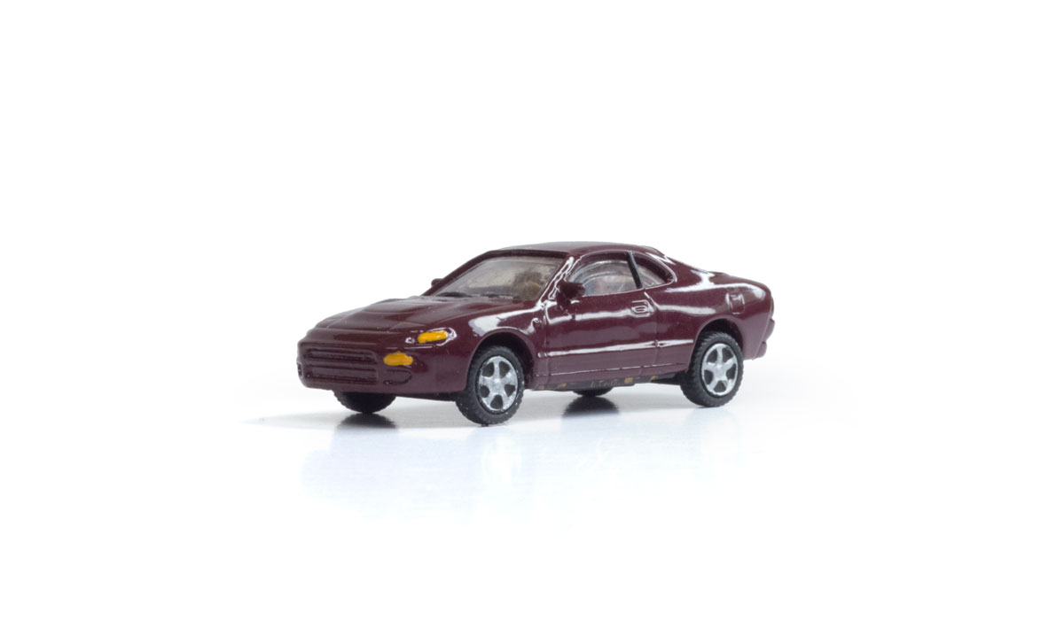 Woodland Scenics HO Maroon Coupe - WOOAS5361