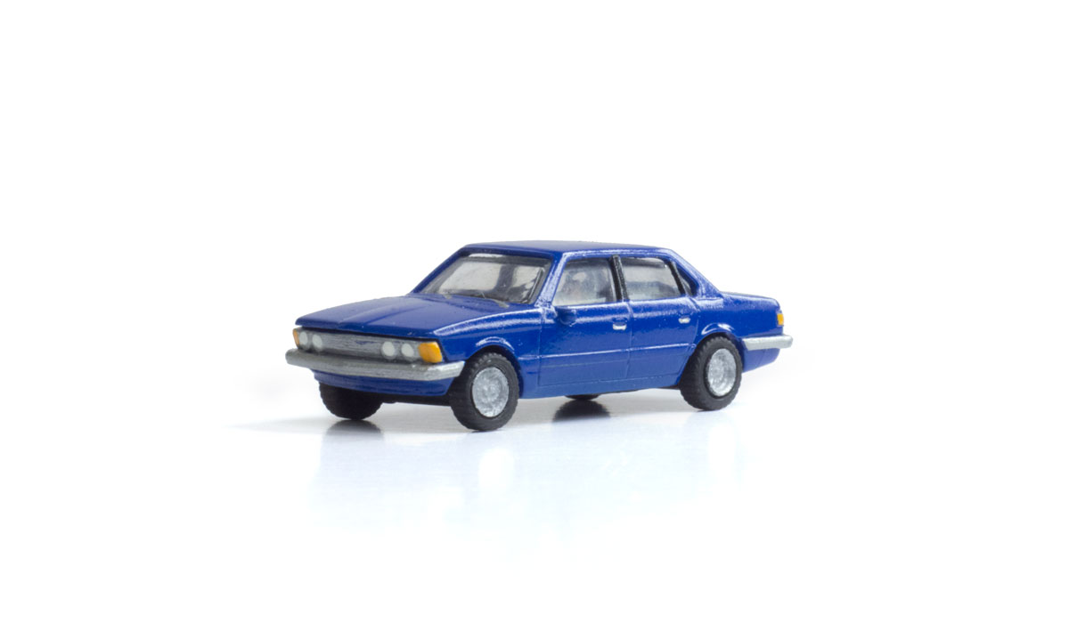 Woodland Scenics HO Blue Sedan - WOOAS5363