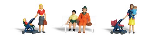 Woodland Scenics HO Moms & Kids - WOOA1832