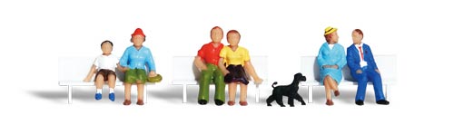 Woodland Scenics HO Sitting & Waiting - WOOA1834