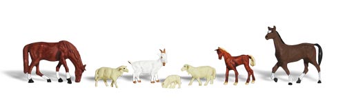 Woodland Scenics HO Livestock - WOOA1844