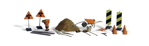 Woodland Scenics HO Road Crew Details - WOOA1851