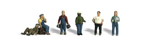 Woodland Scenics HO Factory Workers - WOOA1867
