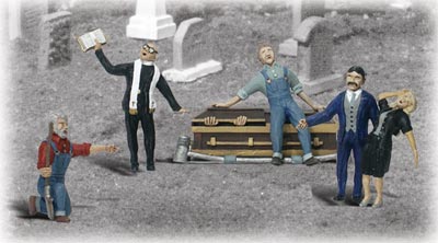 Woodland Scenics HO Graveside Service - WOOA1868
