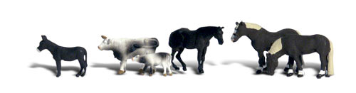 Woodland Scenics HO Farm Animals - WOOA1888