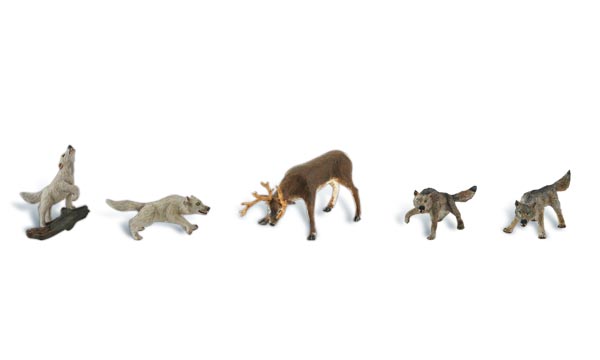 Woodland Scenics HO Wildlife Standoff - WOOA1942