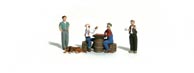 Woodland Scenics Scenic Accents(R) Figures -- Checker Players - WOOA2132