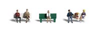 Woodland Scenics Scenic Accents(R) Figures -- Bus Stop People - WOOA2134