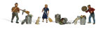 Woodland Scenics N People & Pesky Raccoons - WOOA2158