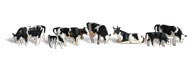 Woodland Scenics N Holstein Cows - WOOA2187