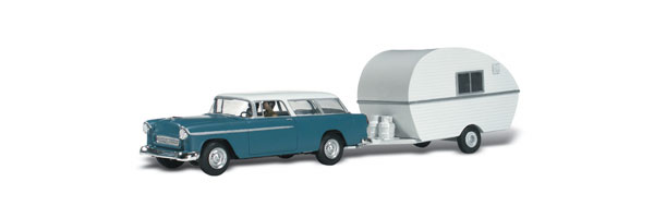 Woodland Scenics HO Thompson's Travelin' Trailer - WOOAS5532