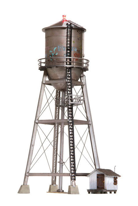 Woodland Scenics HO Scale: Rustic Water Tower - Built-&-Ready(R) Landmark Structure -- Assembled - WOOBR5064