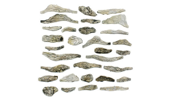Woodland Scenics Ready Rocks, Creek Bed Rocks - WOOC1141