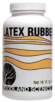 Woodland Scenics Latex Rubber, 16oz - WOOC1204