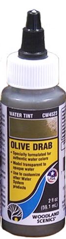 Woodland Scenics Water Tint, Olive Drab - WOOCW4523