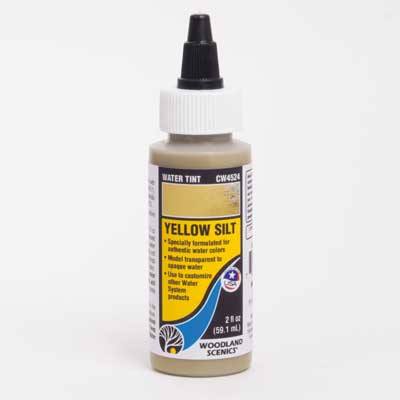 Woodland Scenics Water Tint, Yellow Silt - WOOCW4524