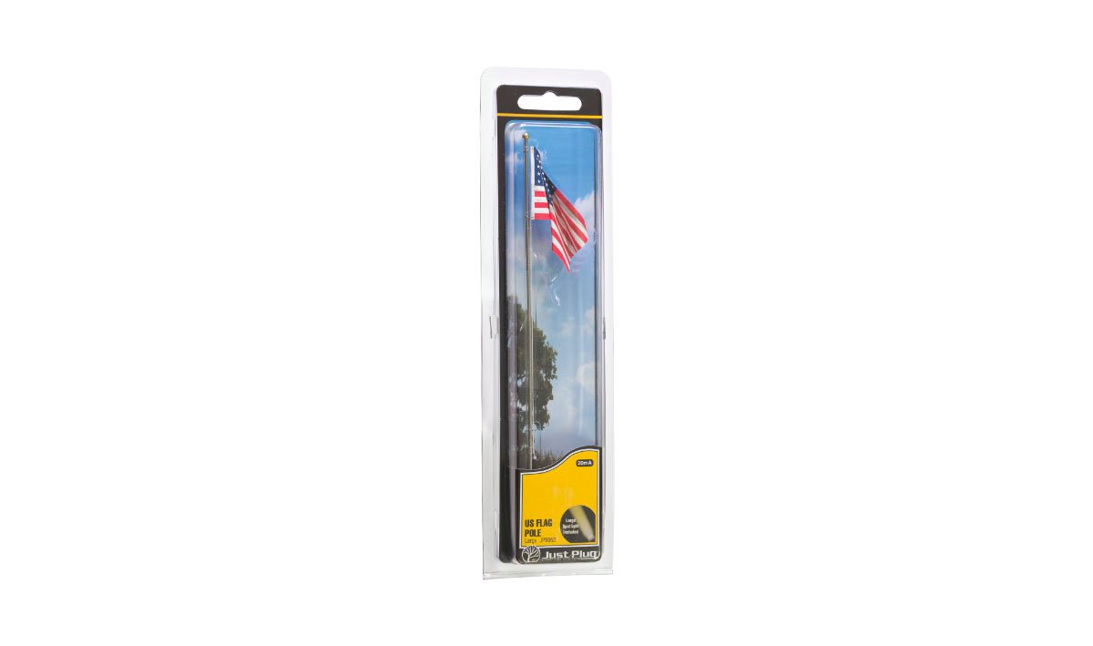 Woodland Scenics Large US Flag Pole - WOOJP5952