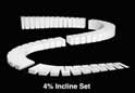 Woodland Scenics 4% Incline Set (4) - WOOST1411