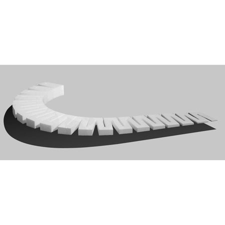 Woodland Scenics 2% Incline Starter (8) - WOOST1412