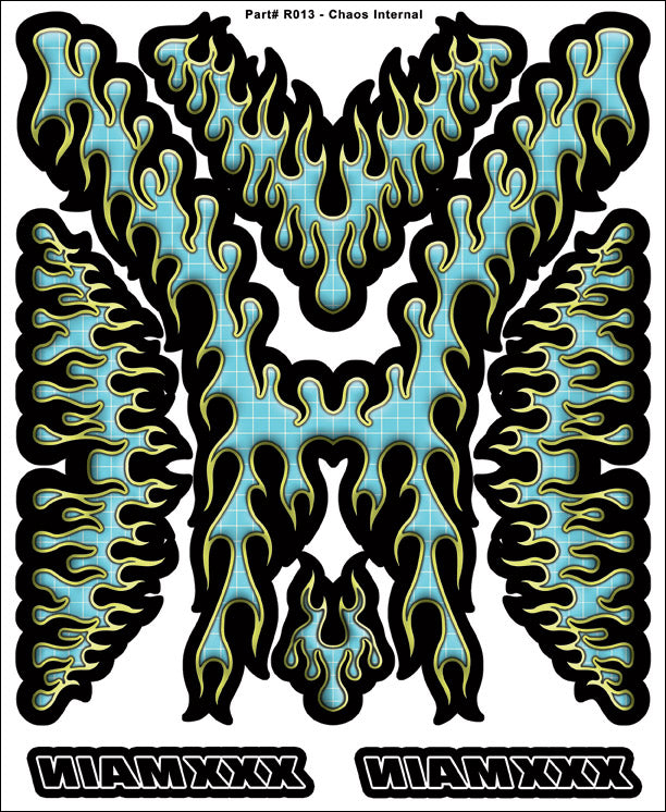 XXX Main Racing Chaos Internal Graphic - XXXR013