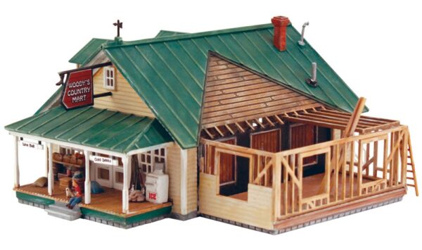 Design Preservation Models HO KIT DPM Woody's Country Stor - WOO12900